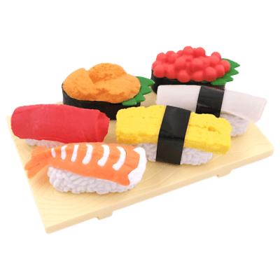 Iwako Mini Sushi Tray for Iwako Erasers (Plastic tray, not eraser) - PartyErasers