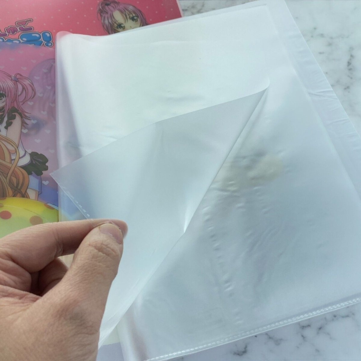 Japanese Manga A4 Flexi Display Book with 20 Pockets 40 to View Folder - PartyErasers