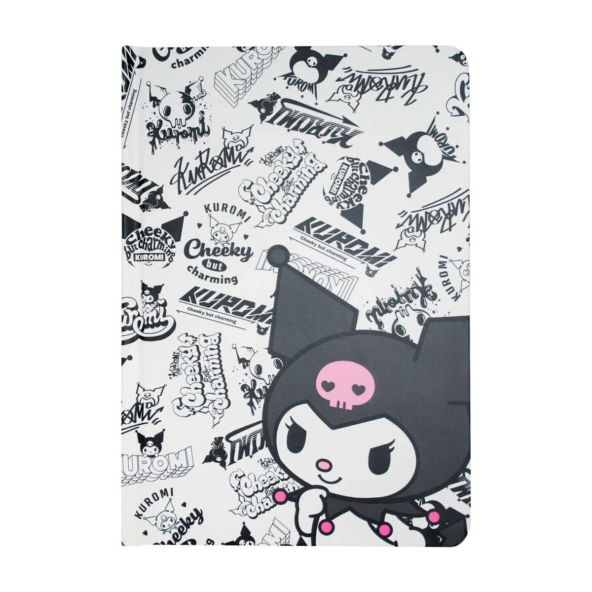 Kuromi A5 Casebound Notebook - 80 Pages - PartyErasers