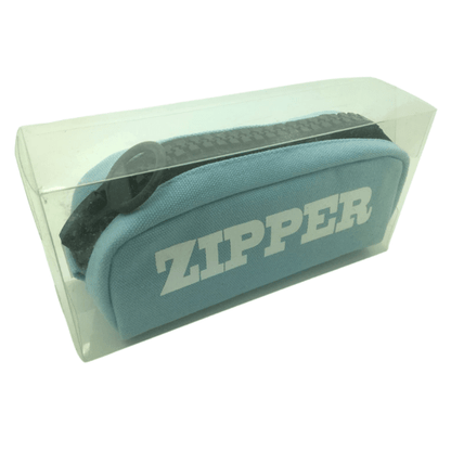 Large Zipper Pen Pencil Case/ pouch - Blue - PartyErasers