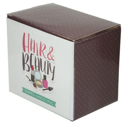 Lipstick Ceramic Shaped Handle Mug - PartyErasers