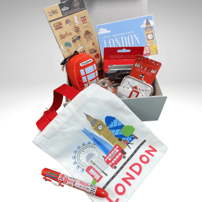 Little London Treasures – London Souvenir Gift Hamper for Kids - PartyErasers