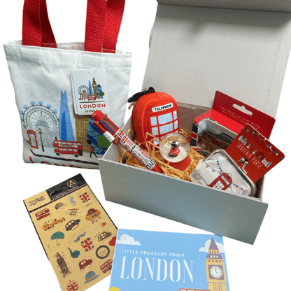 Little London Treasures – London Souvenir Gift Hamper for Kids - PartyErasers