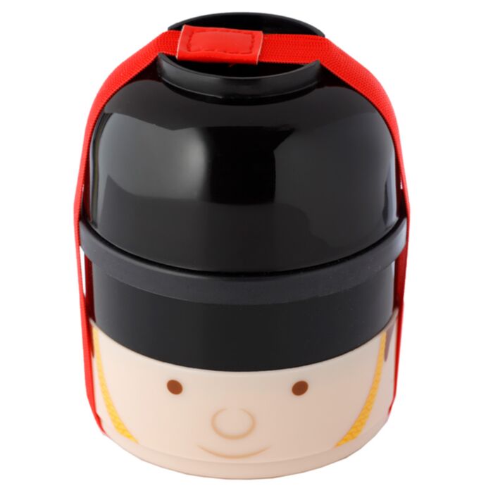 London Guardsman Stacked Round Bento Lunch Box - PartyErasers