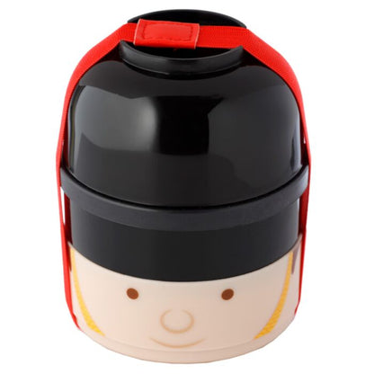 London Guardsman Stacked Round Bento Lunch Box - PartyErasers