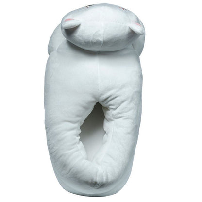 Maneki Neko Lucky Cat Slippers (Unisex One Size) - PartyErasers