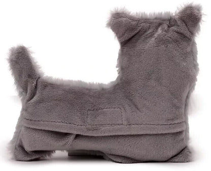 Microwavable Plush Wheat and Lavender Heat Pack - Schnauzer Dog 16cm - PartyErasers