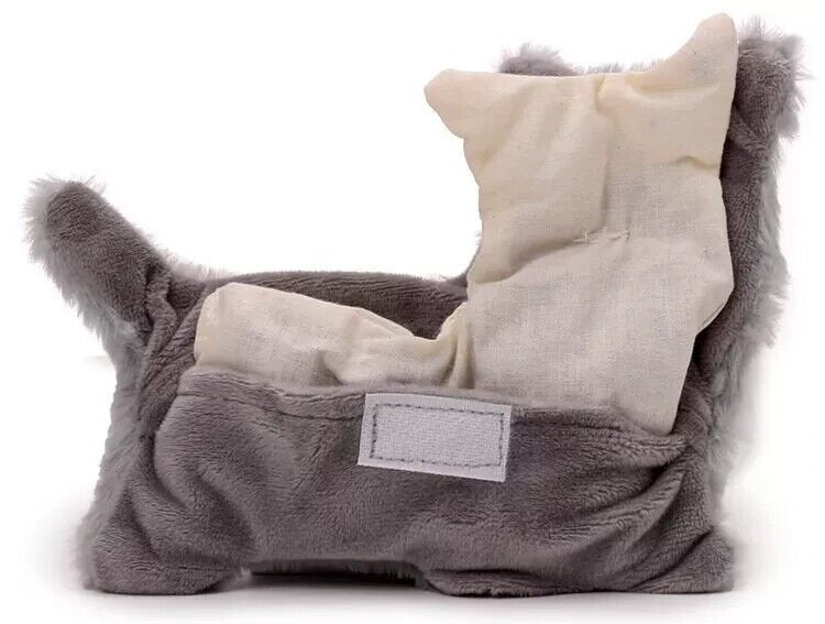 Microwavable Plush Wheat and Lavender Heat Pack - Schnauzer Dog 16cm - PartyErasers