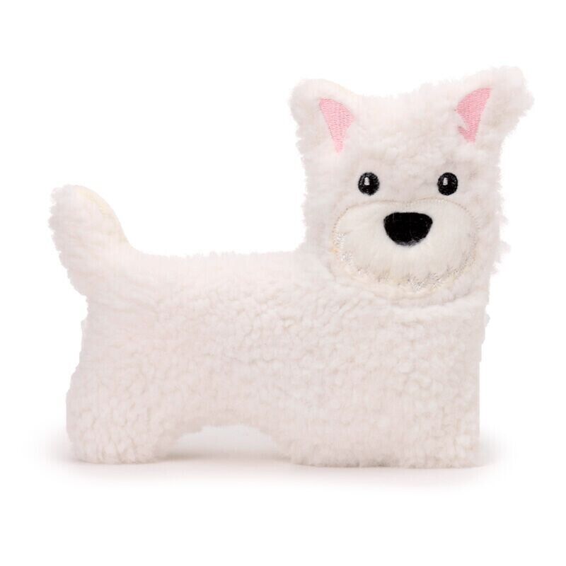 Microwavable Plush Wheat and Lavender Heat Pack - Westie Dog 17cm Warm & Cuddly - PartyErasers