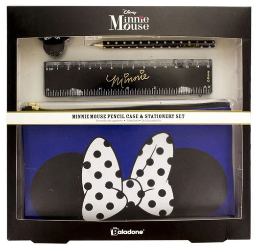 Minnie Mouse Pencil Case and Stationery Set - PartyErasers