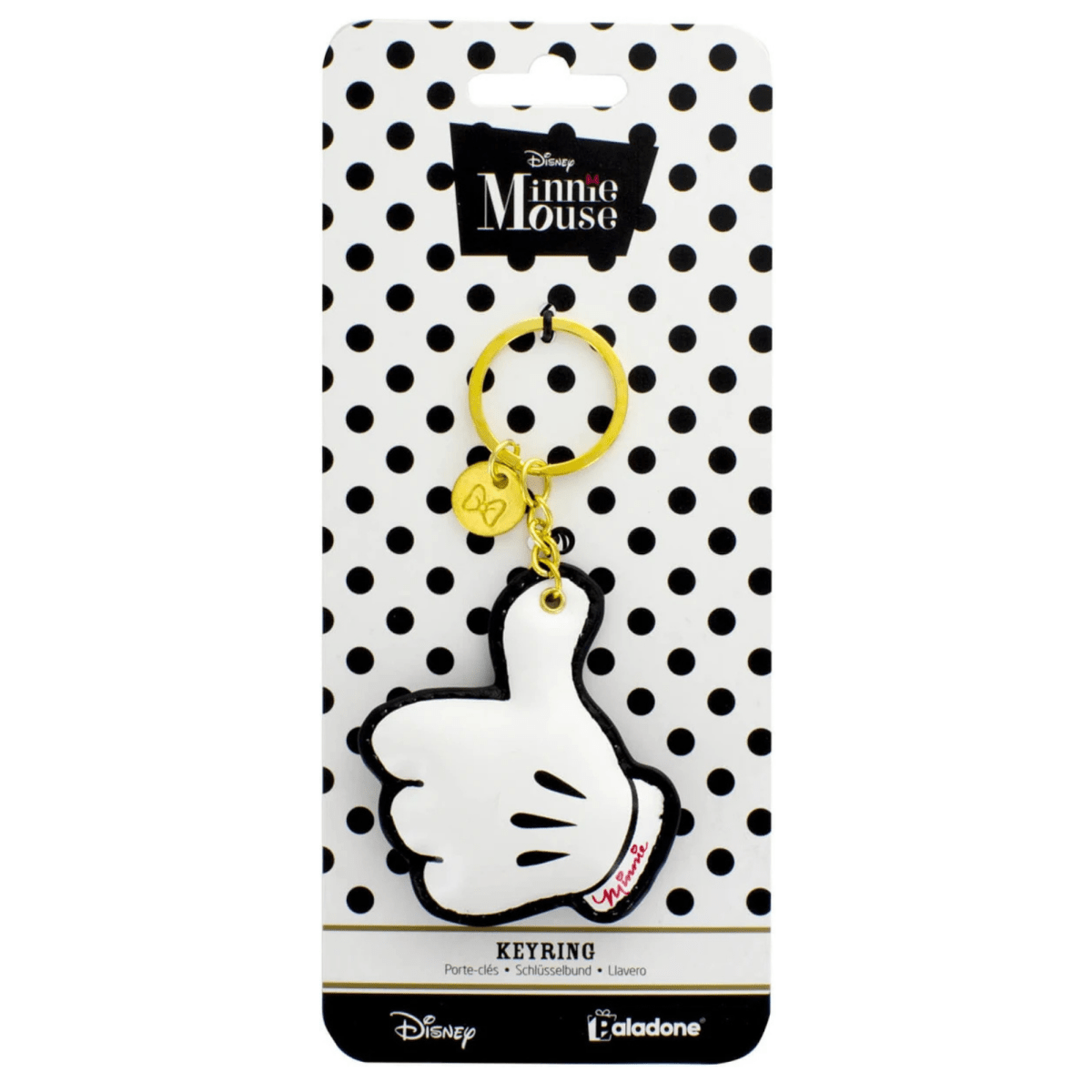 Minnie Mouse Thumbs Up Keychain - PartyErasers