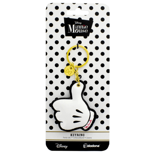Minnie Mouse Thumbs Up Keychain - PartyErasers
