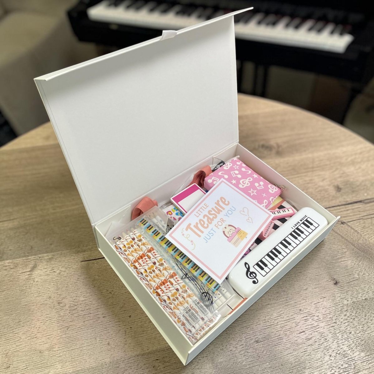 Music Lover Stationery Gift Box - PartyErasers