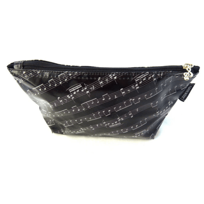 Music Themed Black Music Score Sheet Design Travel/Stationery/Accessories Fla... - PartyErasers