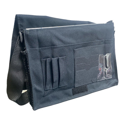 Music Themed Black Musical Note Messenger/crossbody bag - PartyErasers