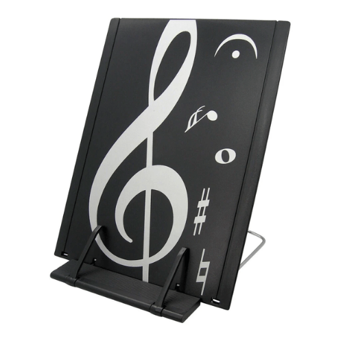 Music Themed Book Stand, Book Holder for Reading, Multifunctional Metal - PartyErasers