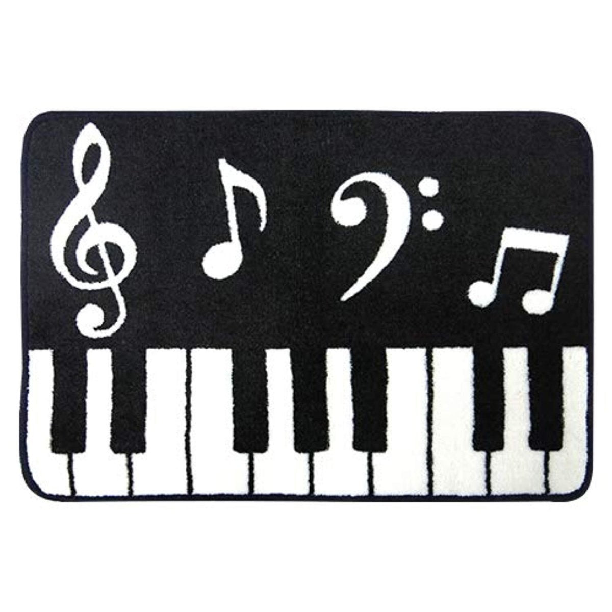 Music Themed Keyboard Design Floor Door Mat - PartyErasers