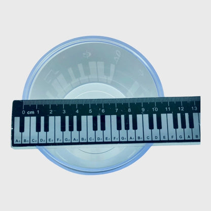 Music Themed Keyboard Design Plastic Pen Pot Pencil Holder Desk Tidy Organizer - PartyErasers