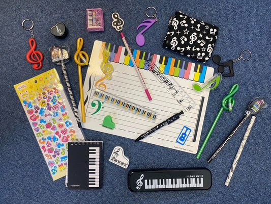 Music Themed Little Things for Christmas Advent Calendar/Party Bag/Stocking F... - PartyErasers