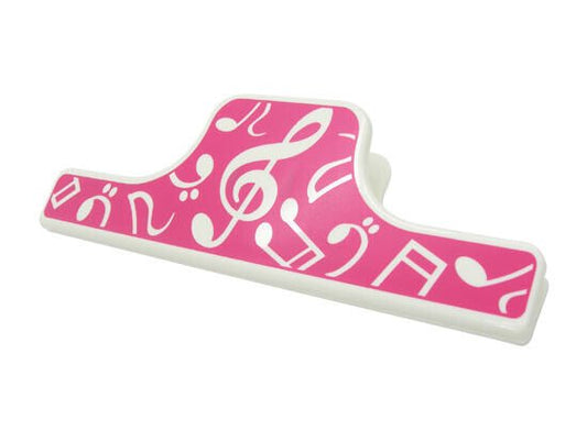 Music Themed Music Notes 15cm Large Paper Clip - Pink - PartyErasers