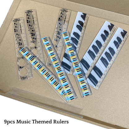 Music Themed Party Bag Fillers Stationery Gift Set Kids School Bundle (65pcs) - PartyErasers