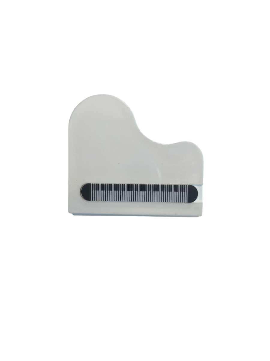 Music Themed Piano Shape Memo Magnetic Clip - PartyErasers