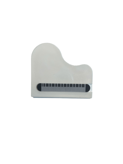 Music Themed Piano Shape Memo Magnetic Clip - PartyErasers