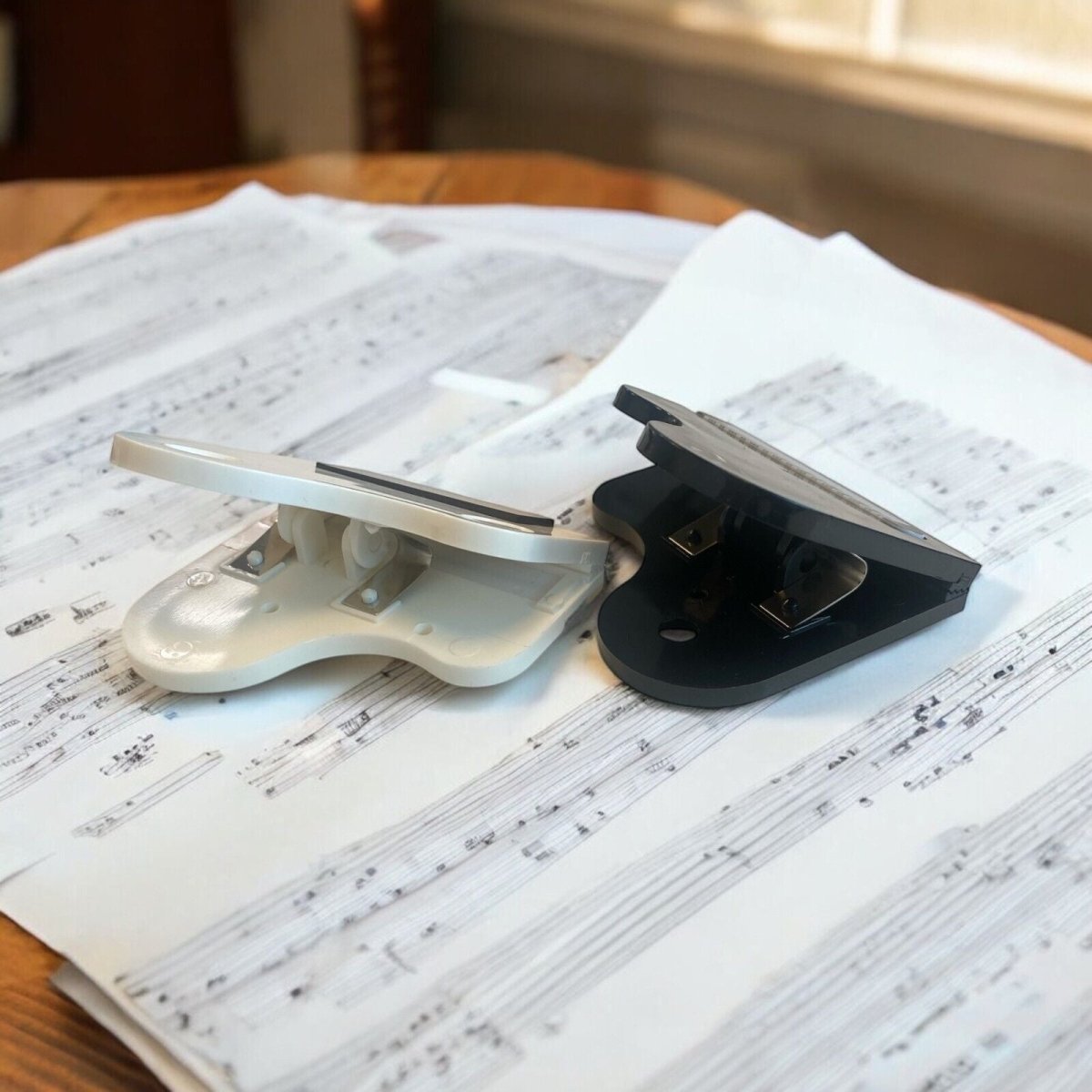 Music Themed Piano Shape Memo Magnetic Clip - PartyErasers
