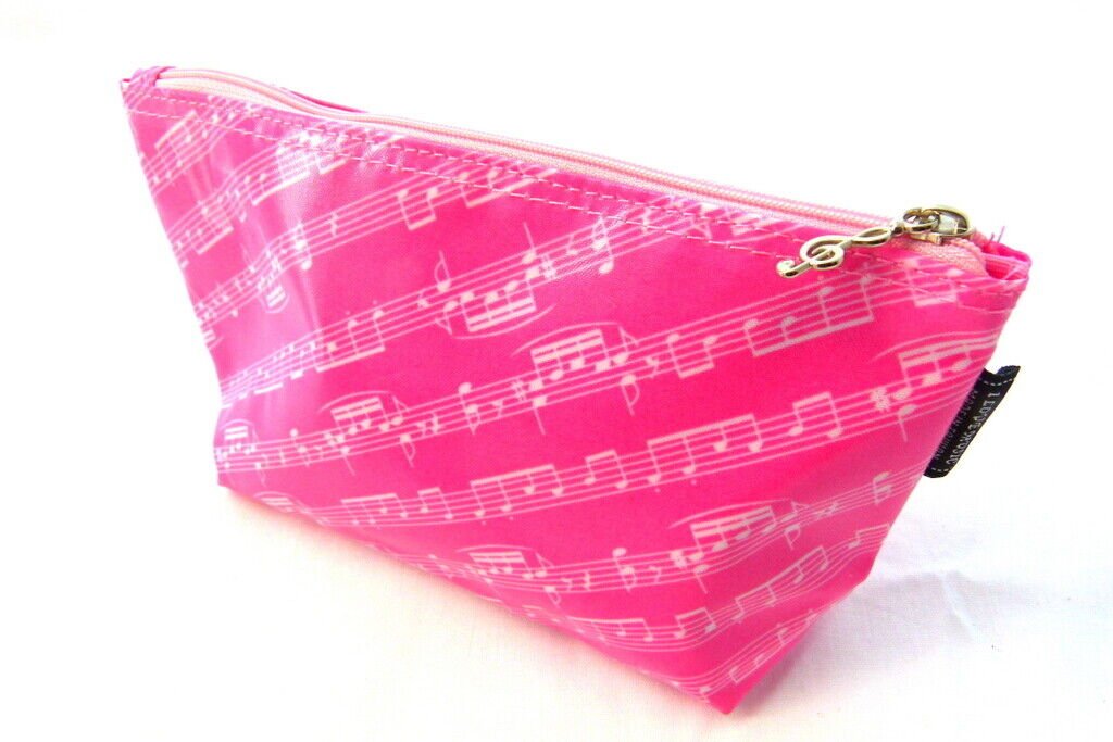 Music Themed Pink Music Score Sheet Design Travel/Stationery/Accessories Flat... - PartyErasers