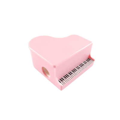 Music Themed Pink Piano Shape Pencil Sharpeners - Pink (Pack of 6) - PartyErasers