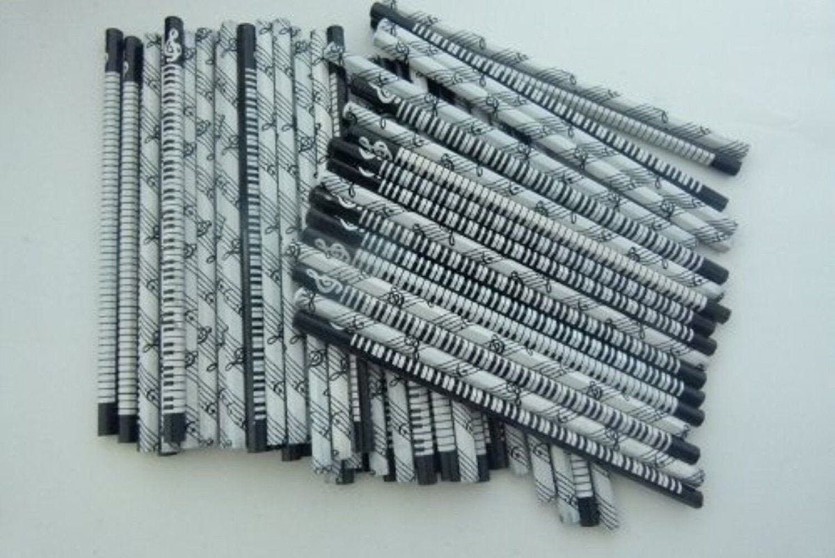 Music Themed Stationery 60 Music themed pencils party pack - PartyErasers