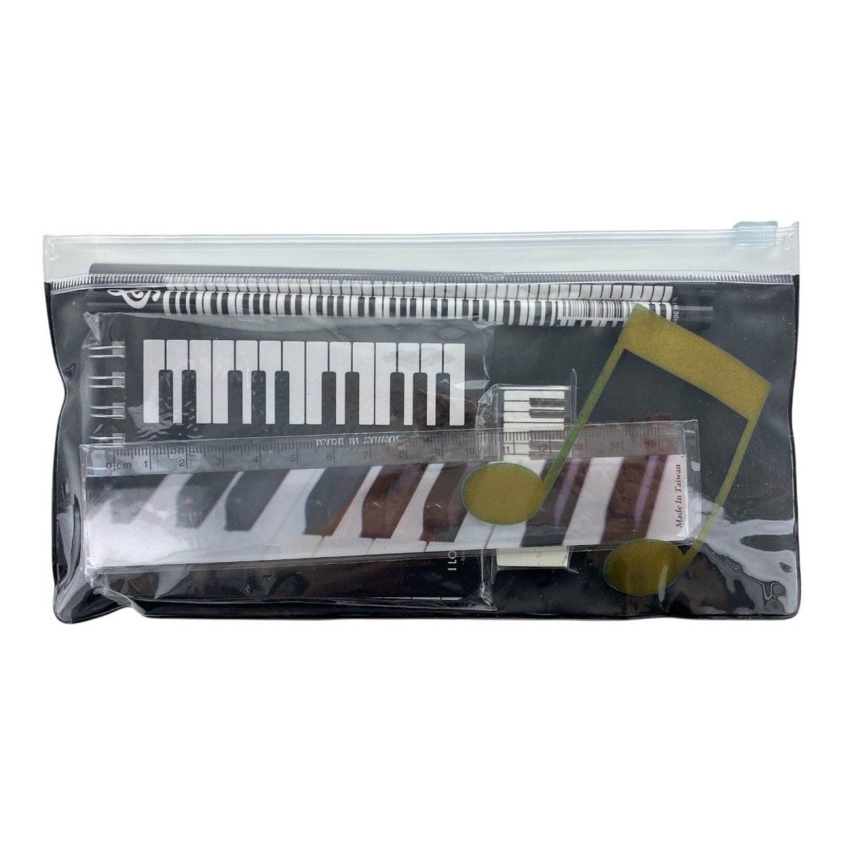 Music Themed Stationery Mini Notebook Set Music Gift for Student School - PartyErasers