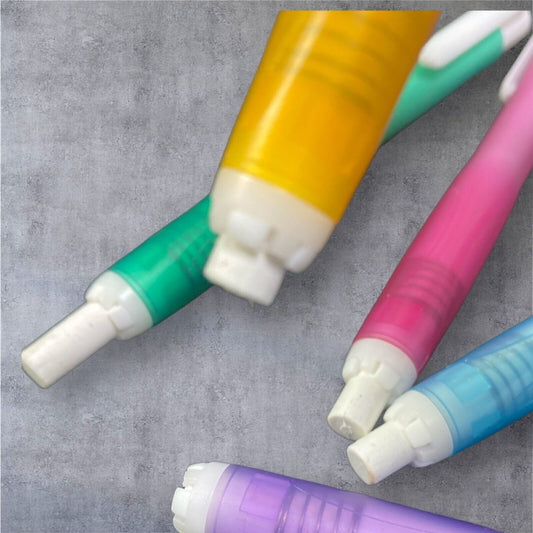 Music Themed Stationery Pen Style Automatic Retractable Eraser - PartyErasers