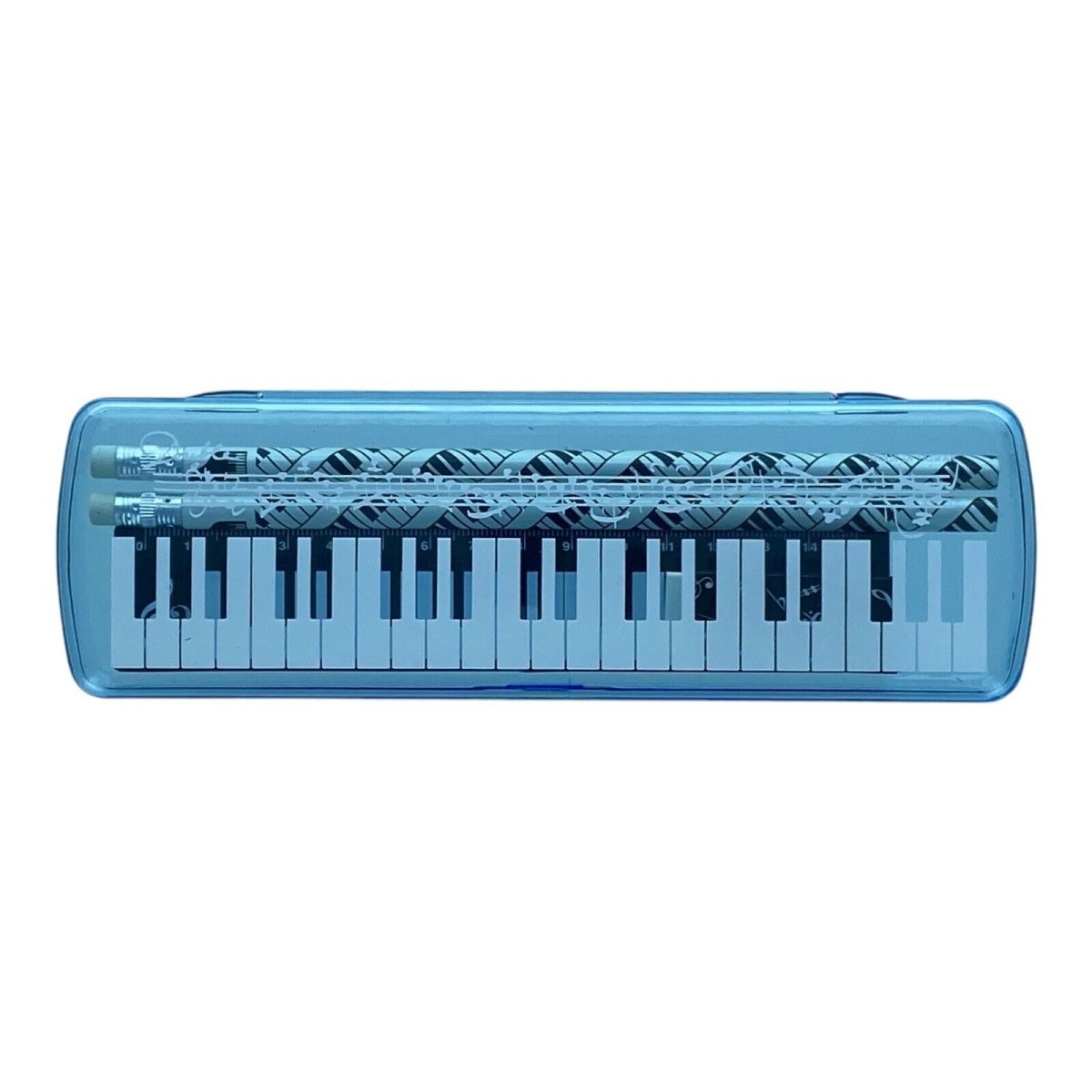 Music Themed Stationery Set - Pencil Case, pencils, ruler and eraser - PartyErasers