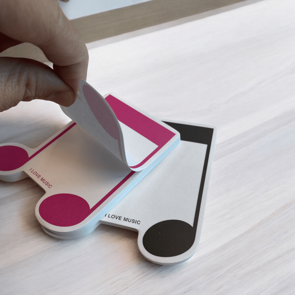 Music Themed Sticky Notes 50 sheets for music teachers students classroom - PartyErasers