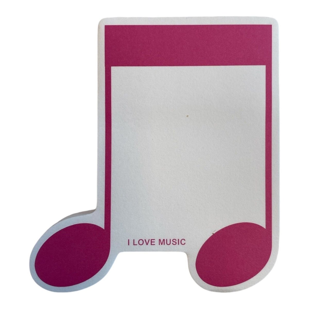 Music Themed Sticky Notes 50 sheets for music teachers students classroom - PartyErasers