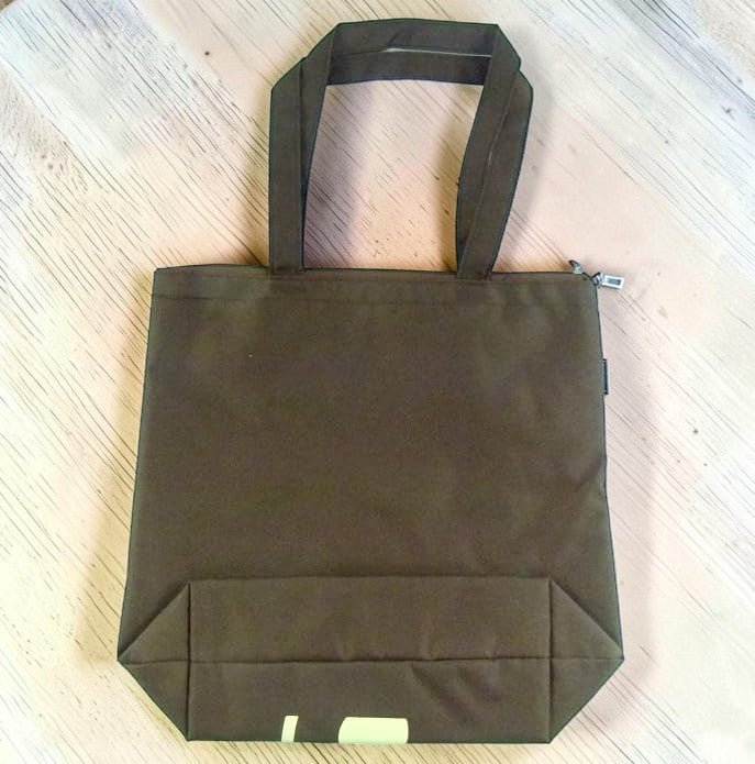 Music Themed Tote Bag - Treble Clef Music (Brown) - PartyErasers