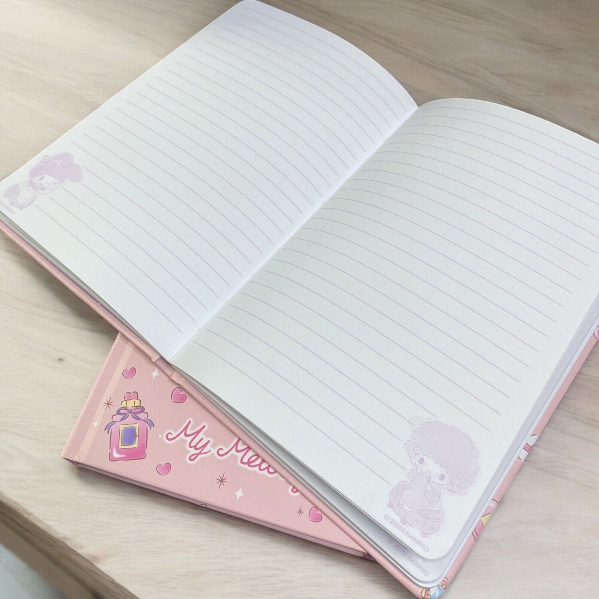 My Melody A5 Casebound Notebook - PartyErasers