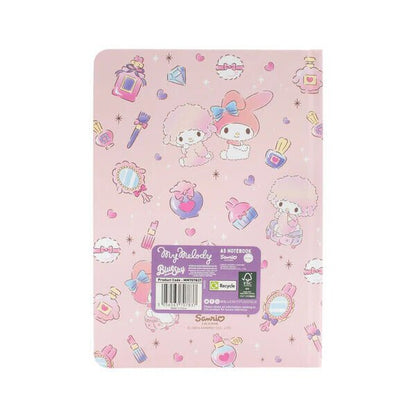 My Melody A5 Casebound Notebook - PartyErasers