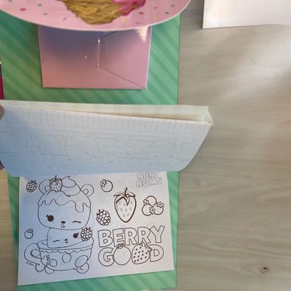 Num Noms Colouring set with blueberry Scents Pages party bag for kids - PartyErasers