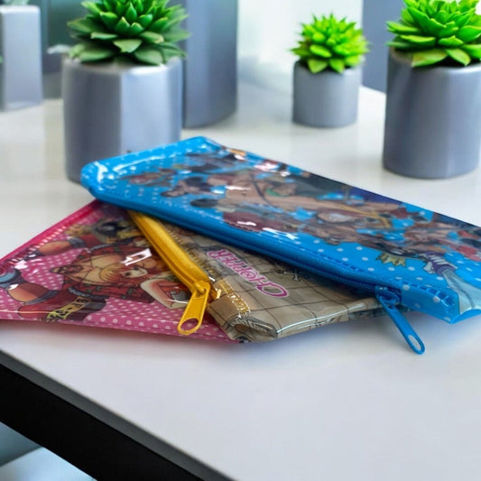 One Piece Manga Anime Zipper Pencil Case Pouch for School Kids Office - PartyErasers