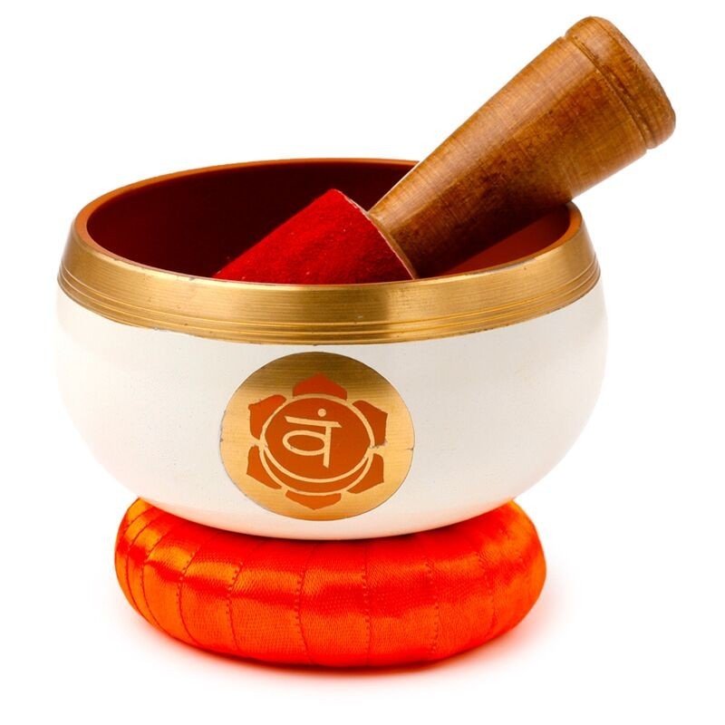Orange Sacral Chakra Singing Bowl – Awaken Your Creativity - PartyErasers