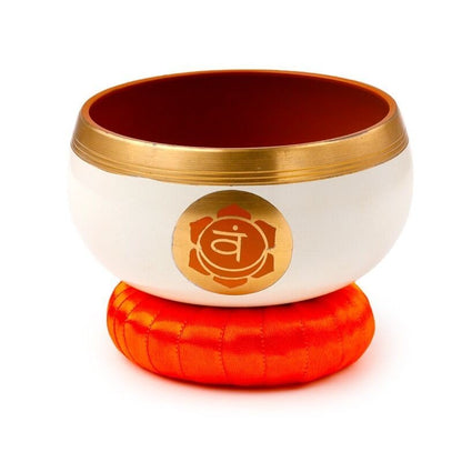 Orange Sacral Chakra Singing Bowl – Awaken Your Creativity - PartyErasers