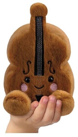 Palm Pal Vanessa Violin approx 13cm Soft Toys Plush Kids - PartyErasers