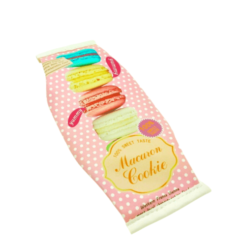 PartyErasers Pink Macaroon Pen Pencil Pouch - PartyErasers