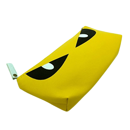 Pencil Case Pencil Pouch Stationery - Cat with Evil Eyes - PartyErasers