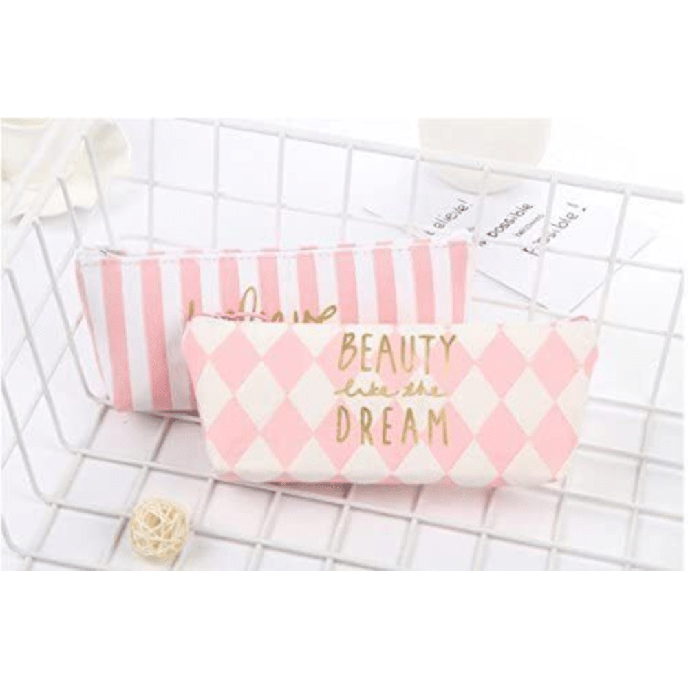 Pencil Case School Students Multi Functional Canvas Pen Bag - PartyErasers