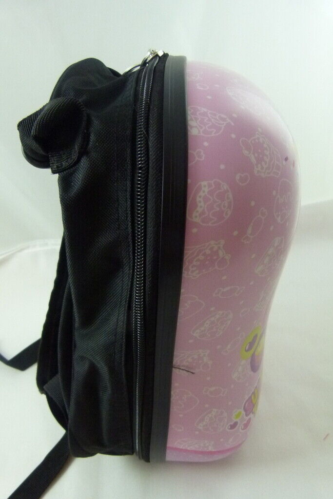 Pink Sweet Girl Shape Hard Shell Children Backpack (13