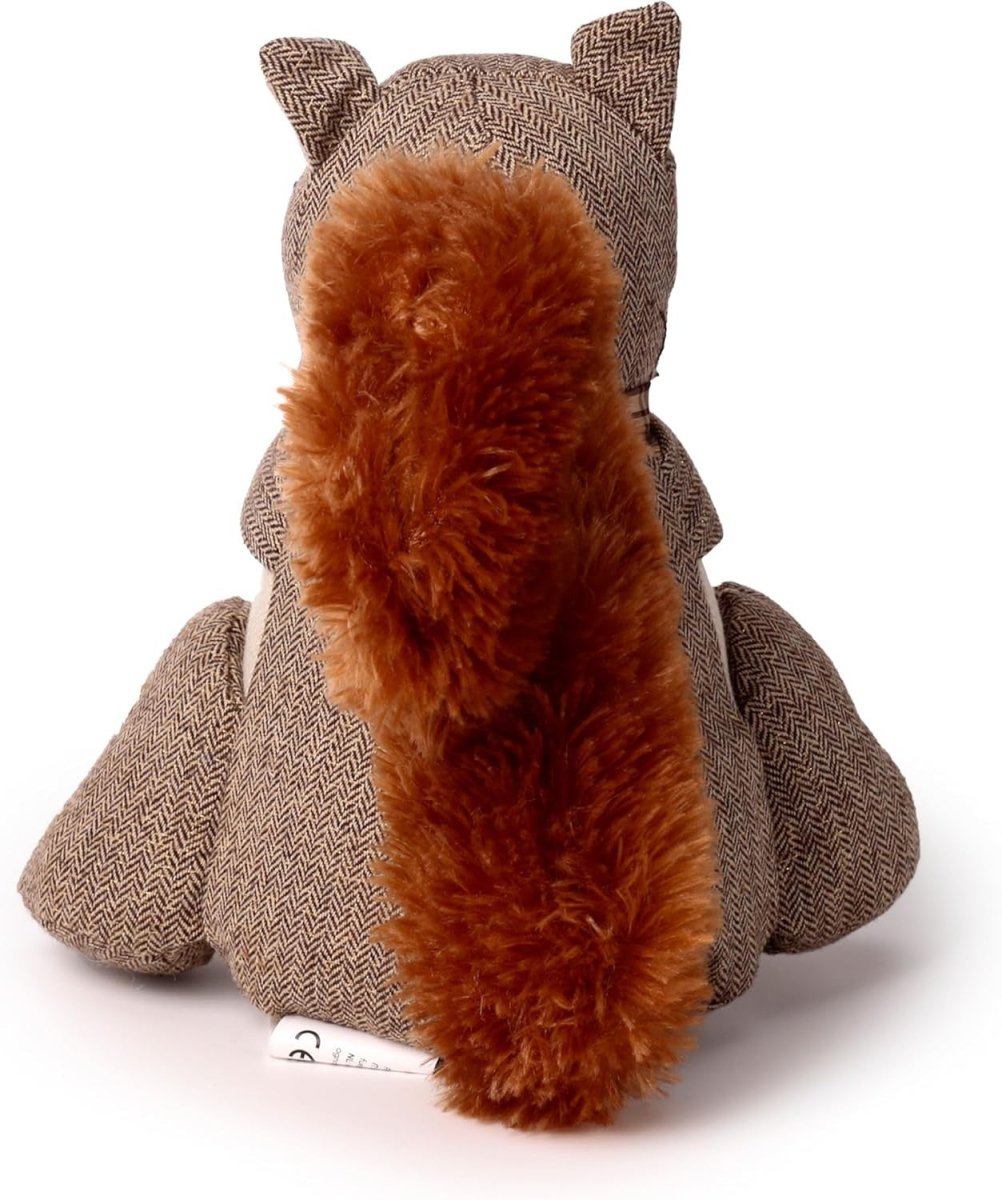 Plush Squirrel with Bowtie Doorstop - PartyErasers