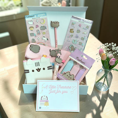 Pusheen Cat Gift Box - Stationery (Standard) - PartyErasers